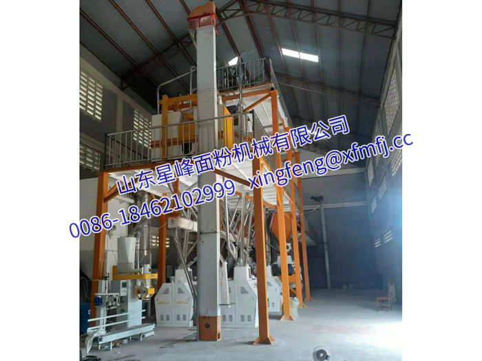 非洲～东非洲～120-150吨玉米粉出口设备项目